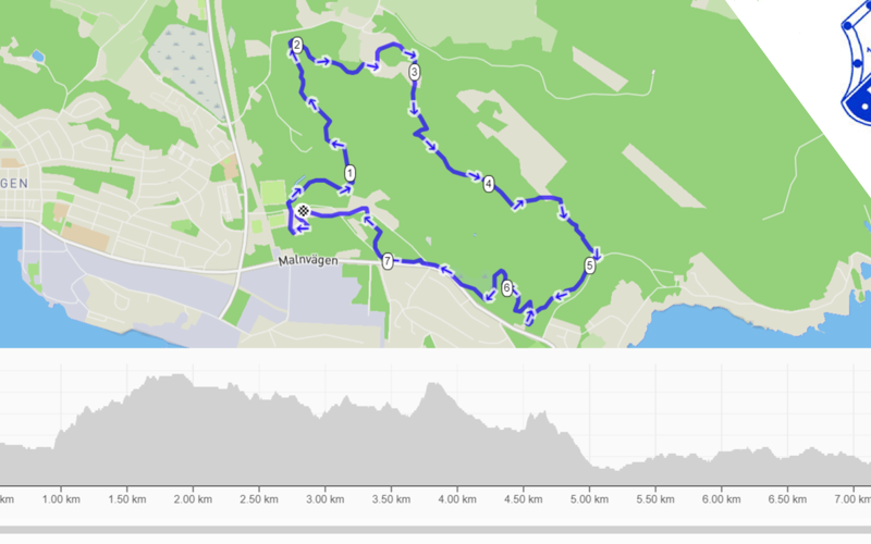 Hudikrännet TRAIL 2024 Distans 7,7Km